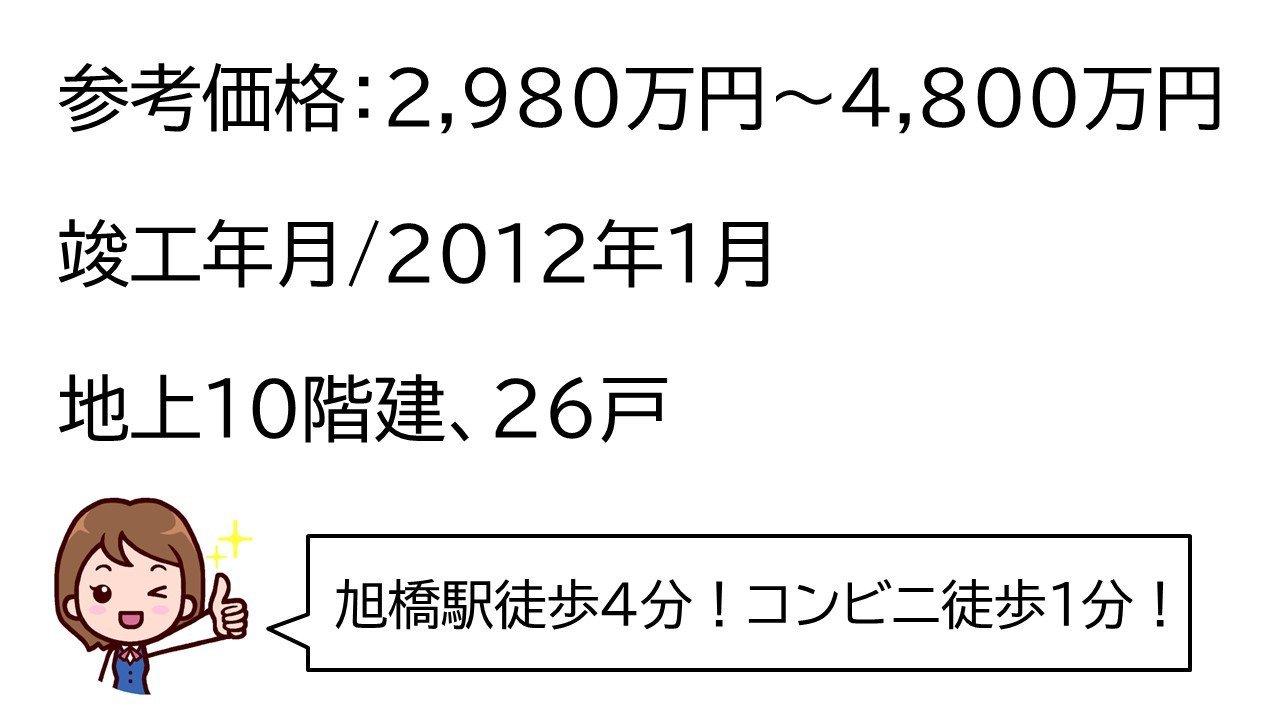 シャールレーク旭橋駅前